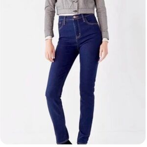 NWT Urban Outfitter BDG Girlfriend High Rise Dark Wash